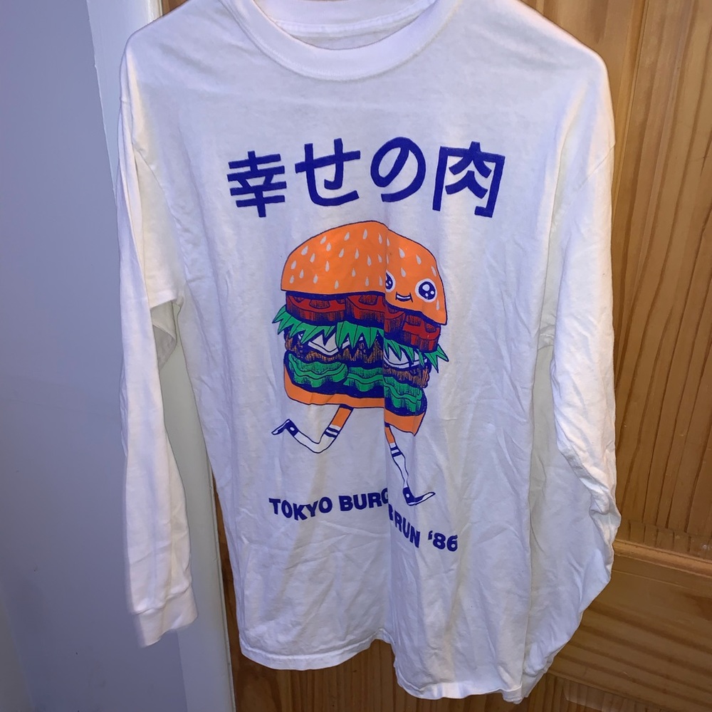 burger man shirt!!!
